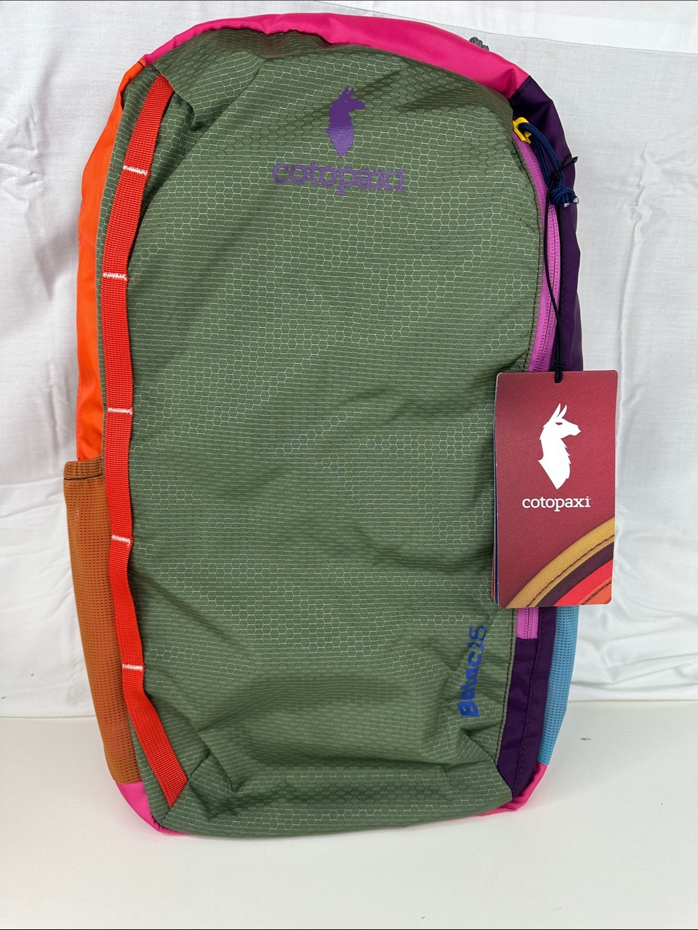 Rare Cotopaxi Batac Del Día 16L Backpack One-of-a-Kind Multicolor Lightweight